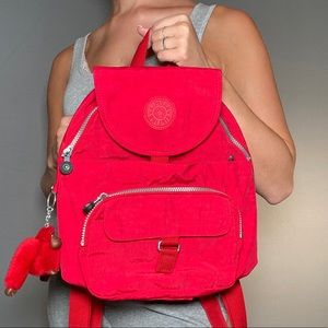 ❤️NEVER USED Red Kipling Backpack